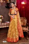 Aashika Vol 2 By Saroj 1001 To 1006 Soft Organza Silk Saree Wholesales In Delhi
